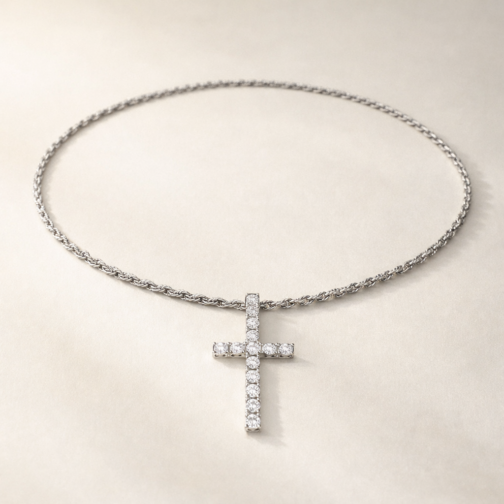 Collana Tennis con Zirconi