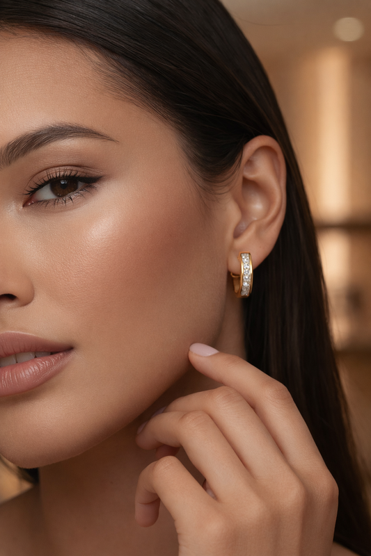 Orecchini con brillanti