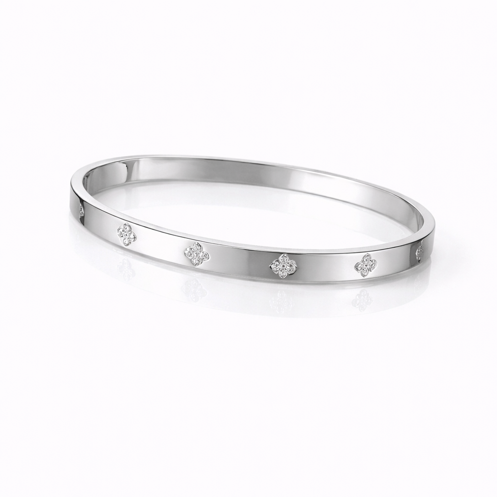 Bracciali in acciaio "Zircon Stack"