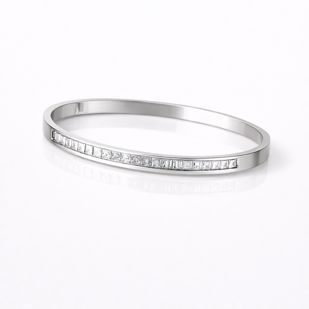 Bracciali in acciaio "Zircon Stack"