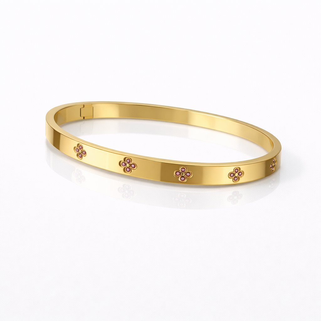 Bracciali in acciaio "Zircon Stack"