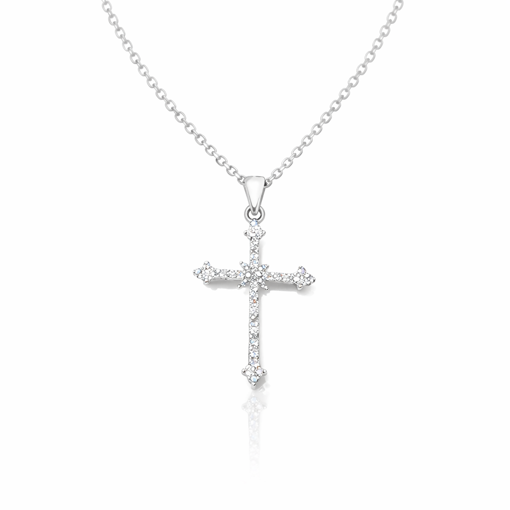 Collana “Crystal Cross Star”