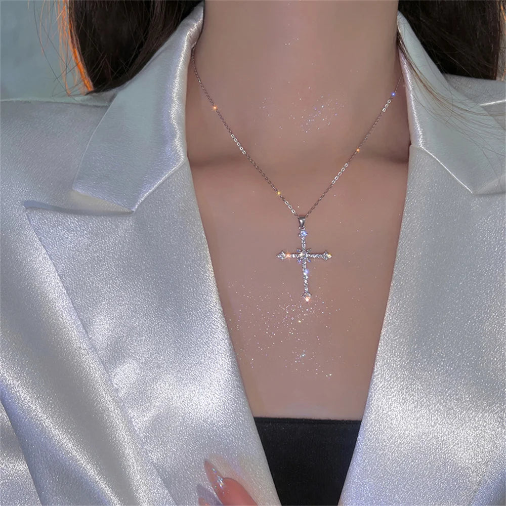 Collana “Crystal Cross Star”