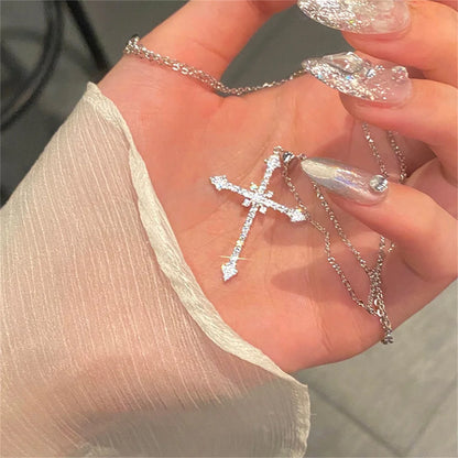 Collana “Crystal Cross Star”