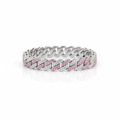 Bracciale Cuban Link Iced Out 14 mm