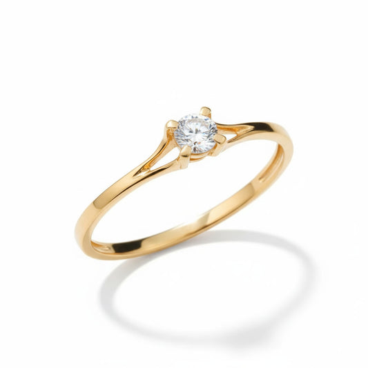 Anello “Brillante Geometrico”